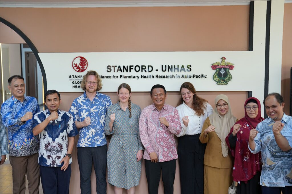 Stanford–Unhas Perkuat Kolaborasi Riset Global Bidang Planetary Health