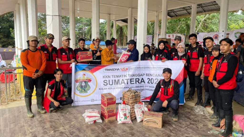 KKN Tematik Tanggap Bencana Unhas Perkuat Pemulihan Aceh Tamiang melalui Berbagai Aktivitas