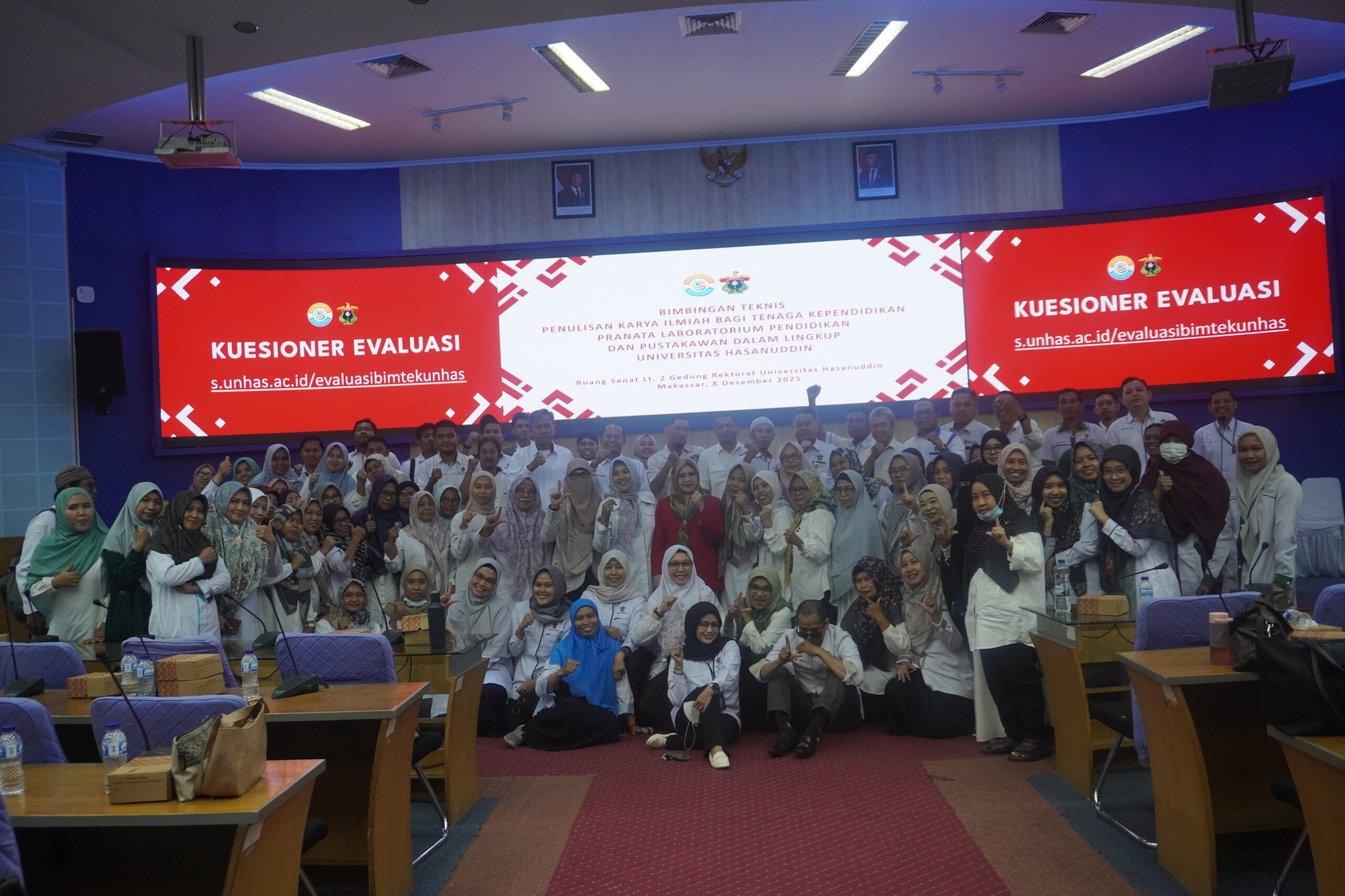 Penguatan Ekosistem Keilmuan, Unhas Gelar Bimtek Penulisan Ilmiah bagi PLP dan Pustakawan