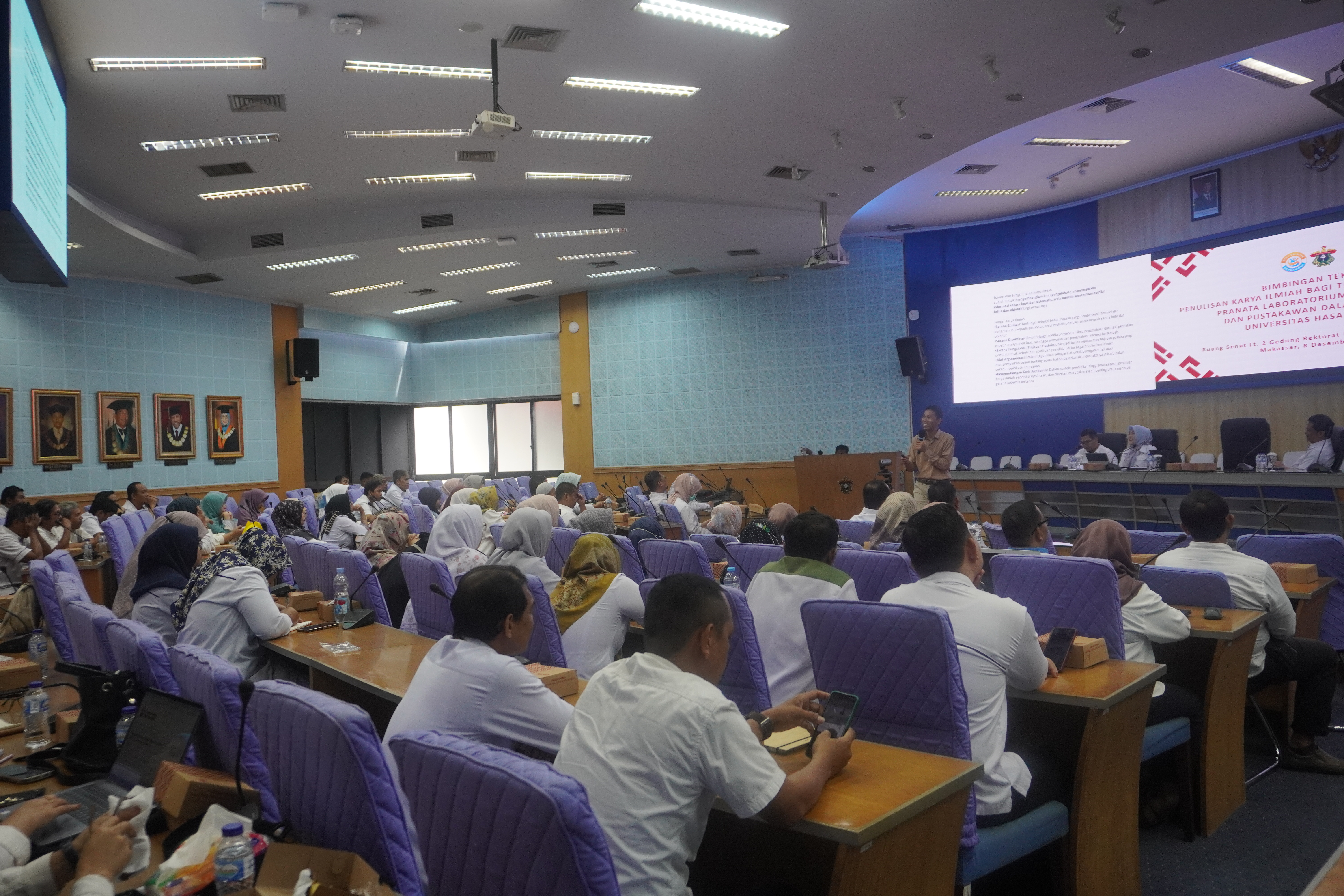 Penguatan Ekosistem Keilmuan, Unhas Gelar Bimtek Penulisan Ilmiah bagi PLP dan Pustakawan