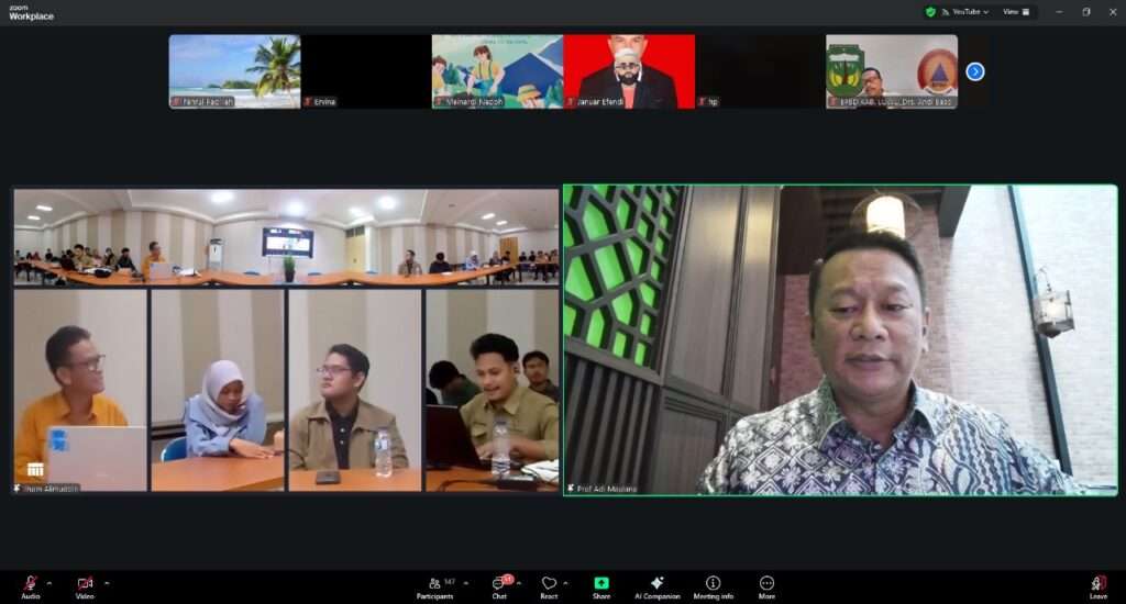 Unhas Bahas Kesiapsiagaan Wilayah Menghadapi Risiko Bencana Hidrometeorologi