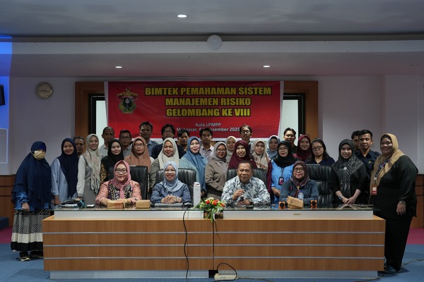 Unhas Mantapkan Budaya Manajemen Risiko melalui Bimtek ISO 310002018 Angkatan VIII