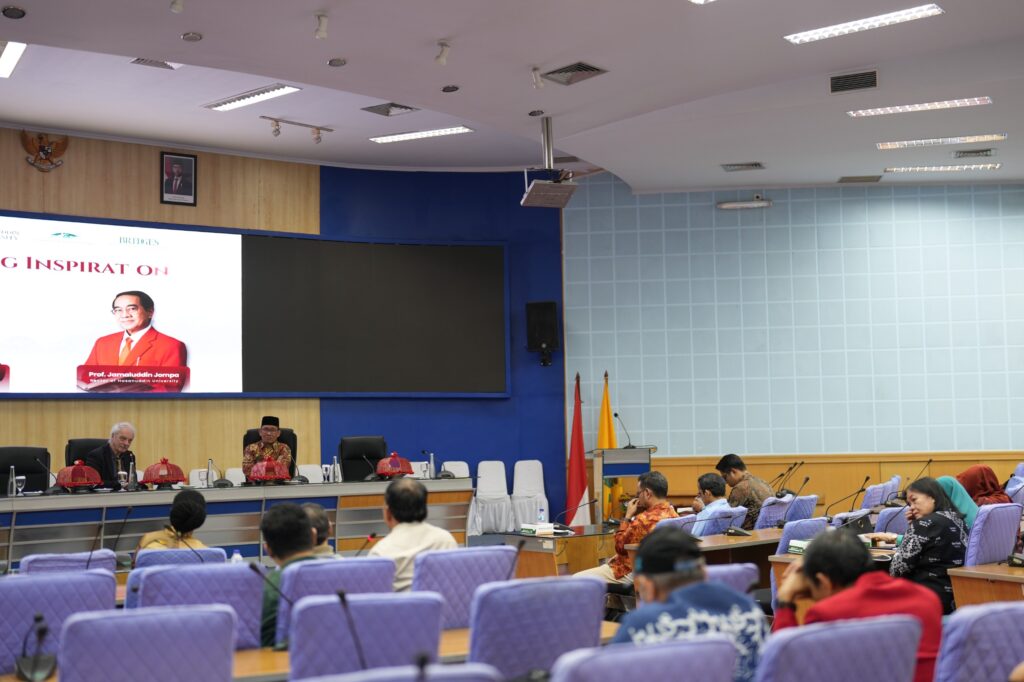 Unhas Perkuat Ekosistem Riset Dunia lewat Dialog Khusus bersama Ilmuwan Peraih Nobel