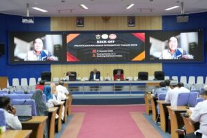 Kick Off Zona Integritas 2026, Rektor Unhas Kita Bangun Budaya Pelayanan Prima Bebas dari Korupsi