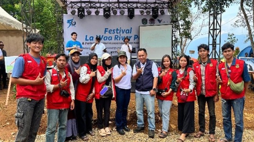 Mahasiswa KKNT Unhas Desa Matano Ikut Sukseskan HUT ke-56 PT Vale melalui Program Restorasi Ekosistem Hutan, Danau, dan Sungai