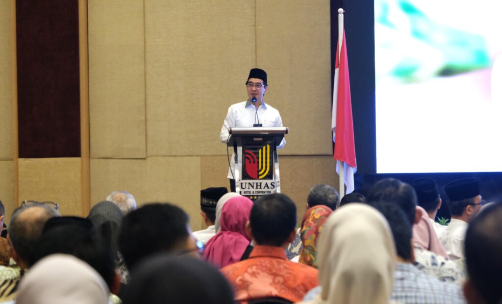 awali kerja pasca libur lebaran, sivitas akademika unhas gelar halal bihalal (3)