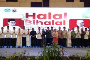 awali kerja pasca libur lebaran, sivitas akademika unhas gelar halal bihalal
