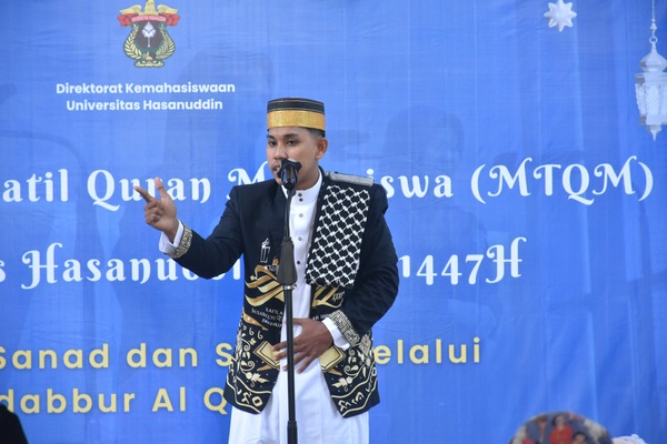 MTQM Unhas 2026 Resmi Dibuka, Diikuti 222 Finalis dari Berbagai Fakultas