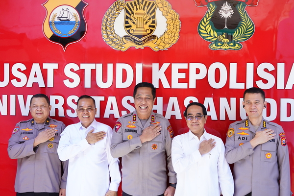 pusat studi kepolisian di unhas siap diluncurkan oleh kapolri