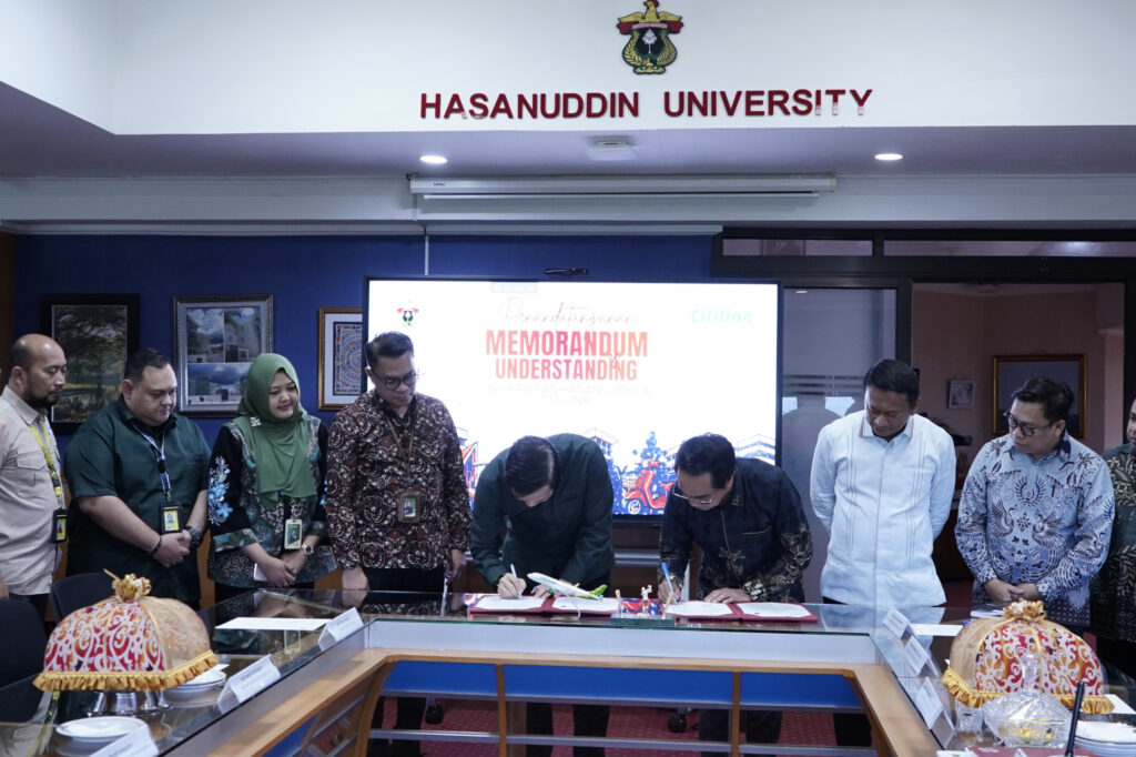 Penandatanganan MoU di Universitas Hasanuddin