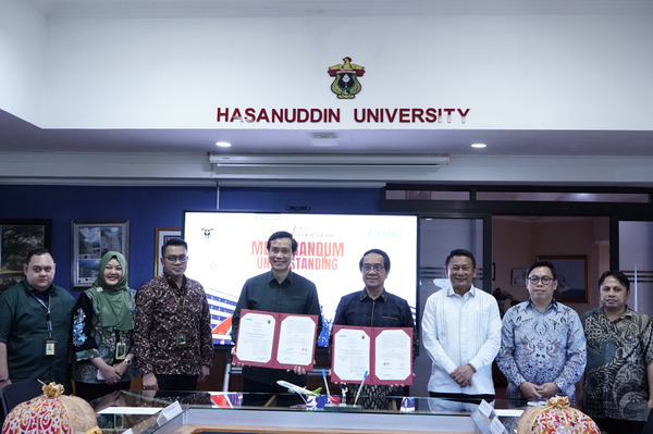 Penandatanganan memorandum di Universitas Hasanuddin