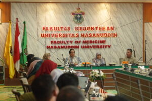 Panel discussion at Hasanuddin University Faculty of Medicine