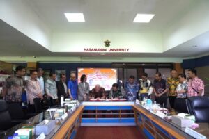 Penandatanganan kerja sama di Universitas Hasanuddin