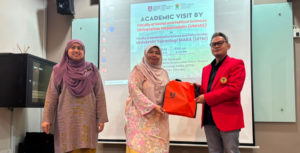 Academic visit gift exchange ceremony indoors
