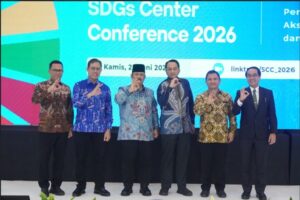 Enam pria di panggung konferensi SDGs 2026