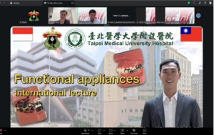 International lecture banner on functional dental appliances