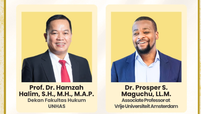 Portraits of two university law professors