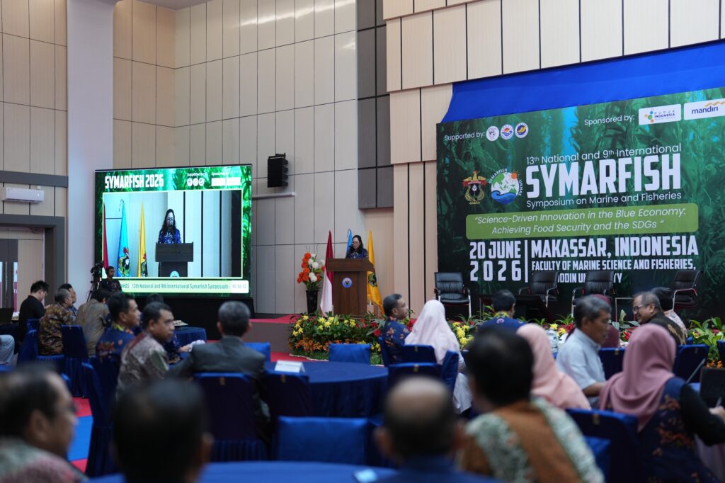 Speaker at SYMARFISH 2026 symposium in Indonesia