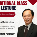 International guest lecture poster with Malaysian professor