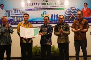 Penandatanganan kolaborasi Badan POM dan Universitas Hasanuddin