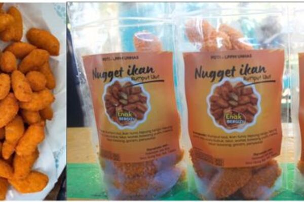 Kemasan nugget ikan dan nugget goreng