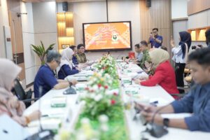 Rapat penandatanganan MoU di ruang konferensi