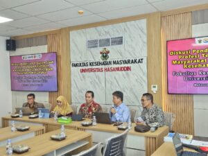 Diskusi akademik di Fakultas Kesehatan Masyarakat Unhas