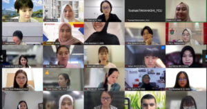 Virtual meeting grid with diverse participants online