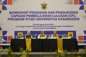Panelis workshop pengisian dan pengukuran CPL Universitas Hasanuddin