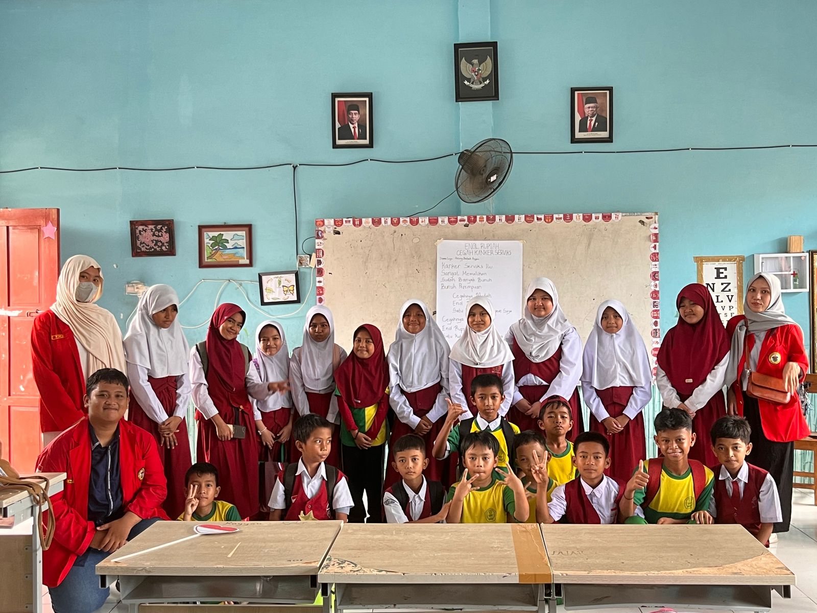 FKM Unhas Edukasi Imunisasi HPV untuk Perkuat BIAS di Sekolah Dasar