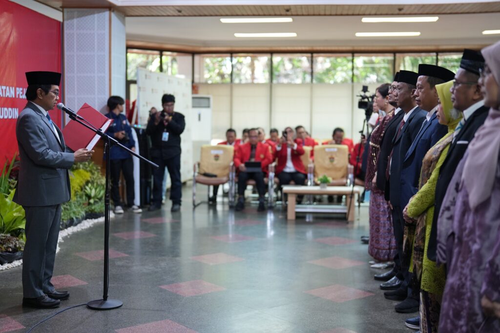 Nama-nama Pejabat Baru yang Dilantik oleh Rektor Universitas Hasanuddin