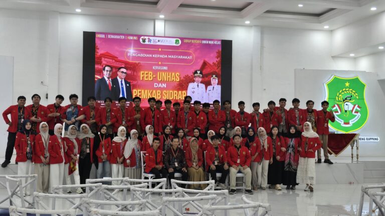 FEB Unhas Dampingi 100 UMKM Sidrap Naik Kelas melalui Pendampingan 9 Desa Binaan