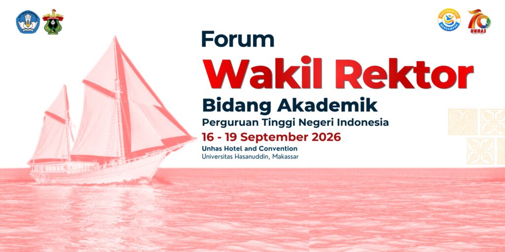 Wakil Rektor Bidang Akademik PTN se-Indonesia Akan Bertemu di Unhas, Bahas Transformasi Tata Kelola