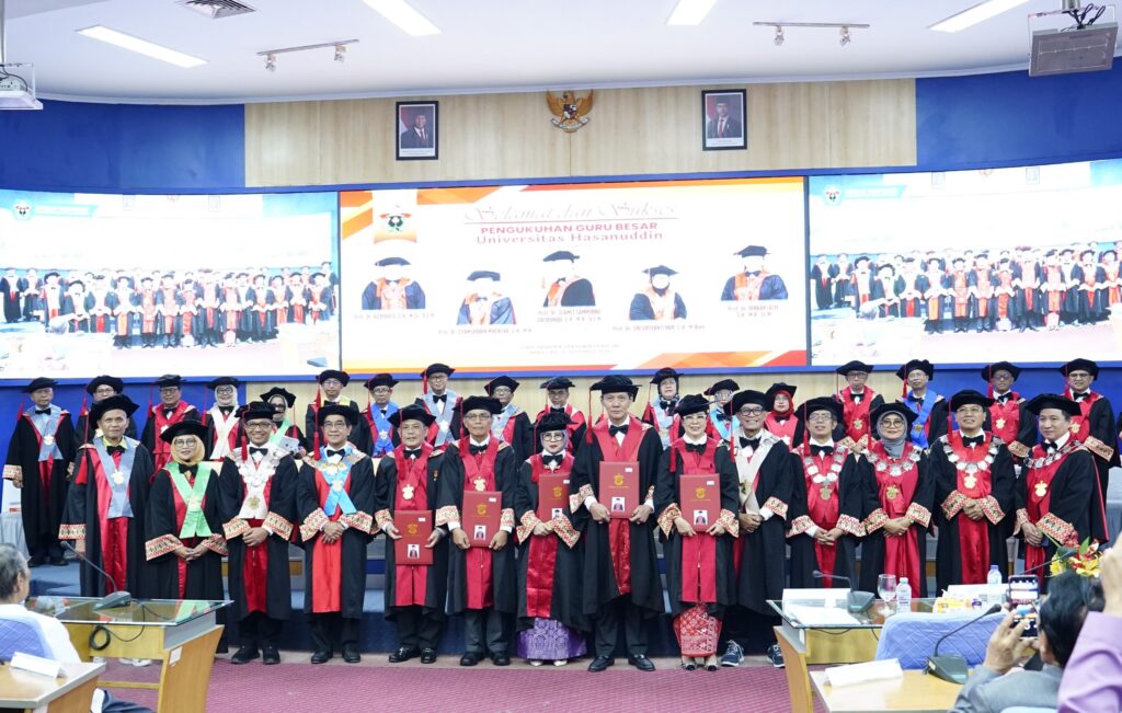 Ringkasan Pidato Penerimaan Lima Guru Besar Fakultas Hukum Unhas