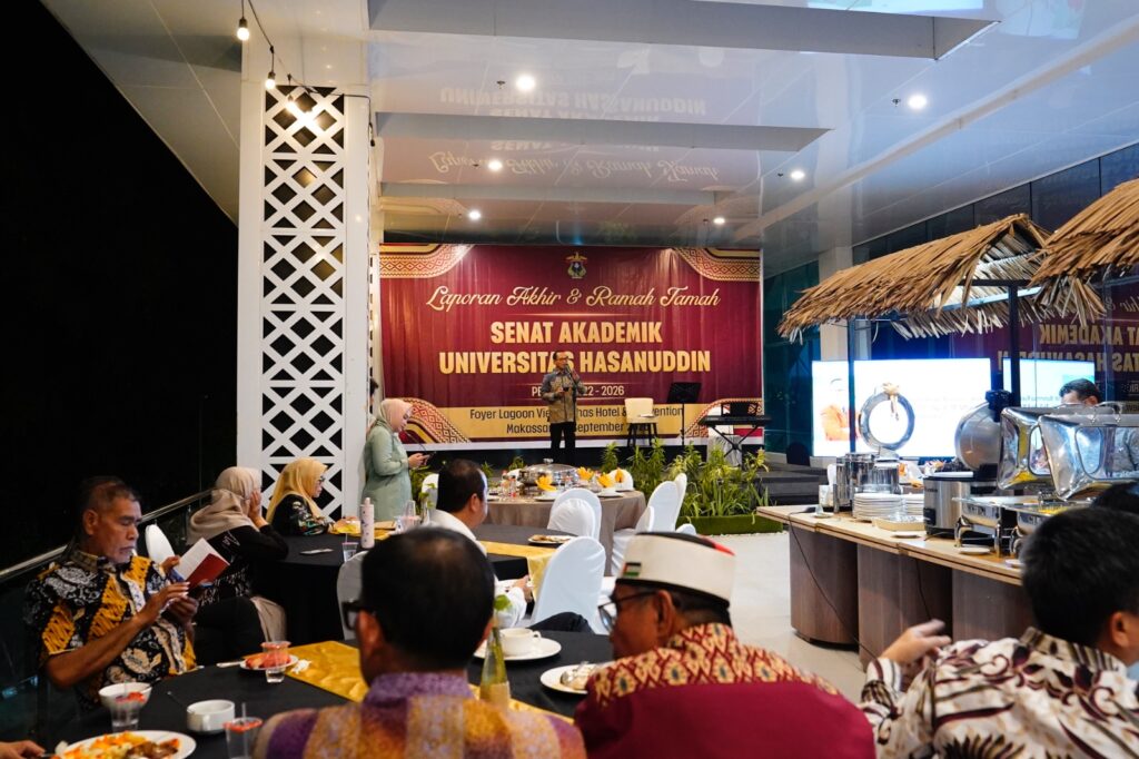 Acara ramah tamah Senat Akademik Universitas Hasanuddin di Makassar