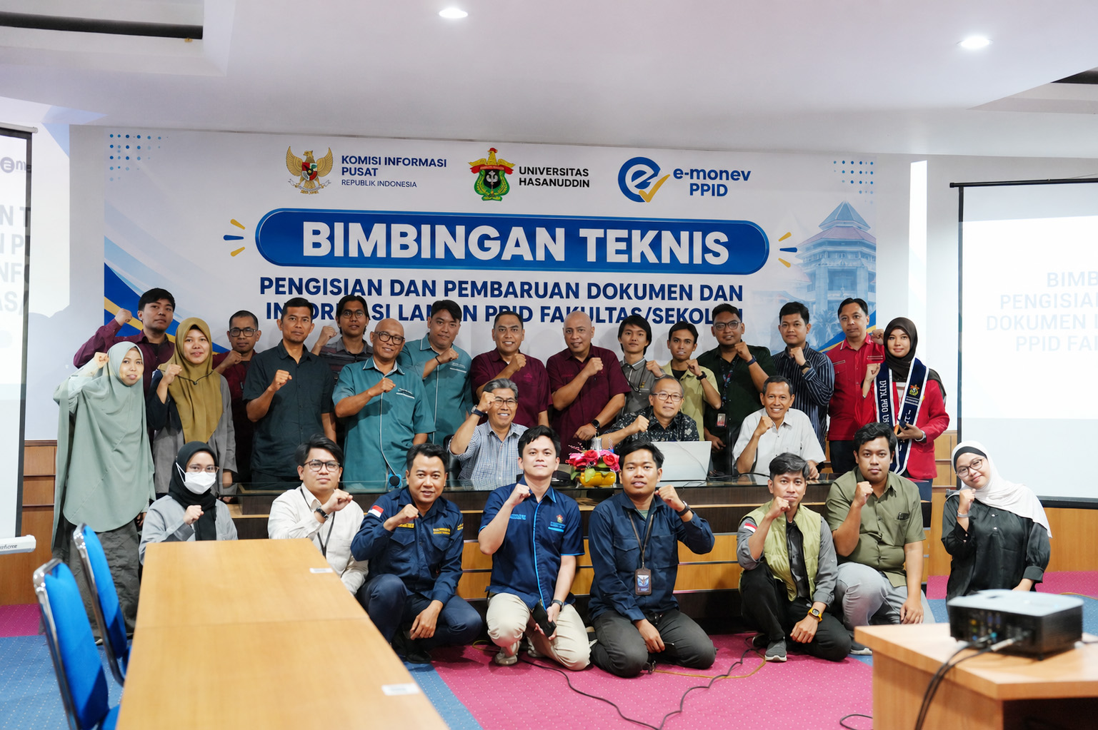 Unhas Perkuat Pengelolaan Informasi Publik melalui Bimbingan Teknis untuk Fakultas dan Sekolah