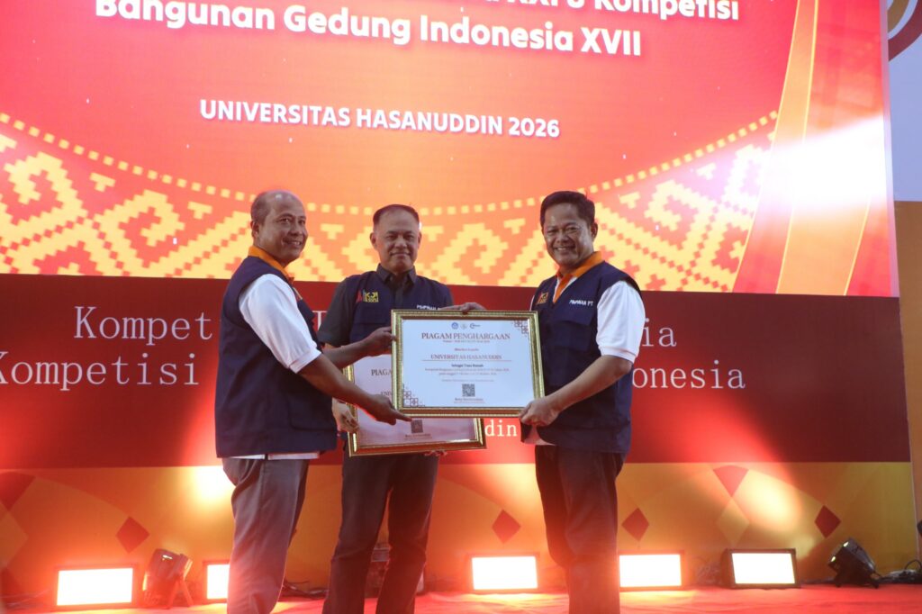 Daftar Pemenang Kompetisi Jembatan Indonesia dan Kompetisi Bangunan Gedung Indonesia 2026 di Unhas